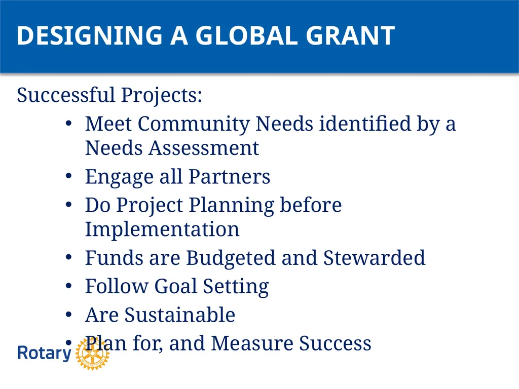 GRANT CERTIFICATION TRAINING District 6200 April - slide 32 of 40