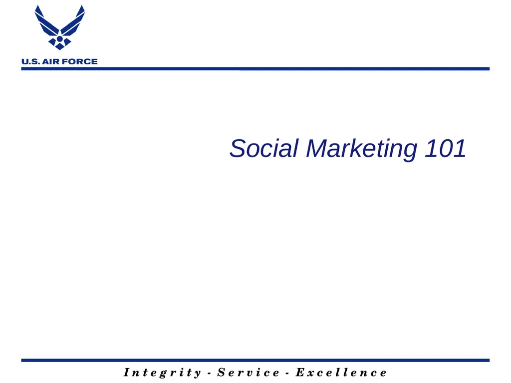 Social Marketing 101 Jim Grizzell, MBA, MA, MCHES, - slide 9 of 37