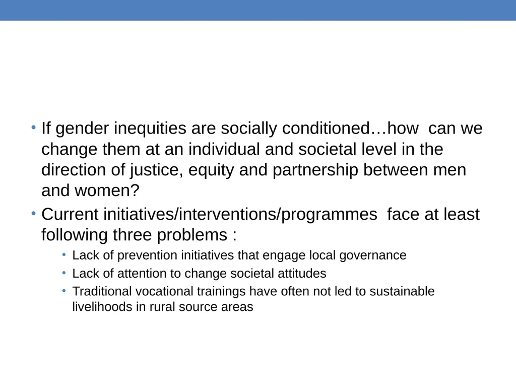 Preventing trafficking in women and girls Anju - slide 27 of 36