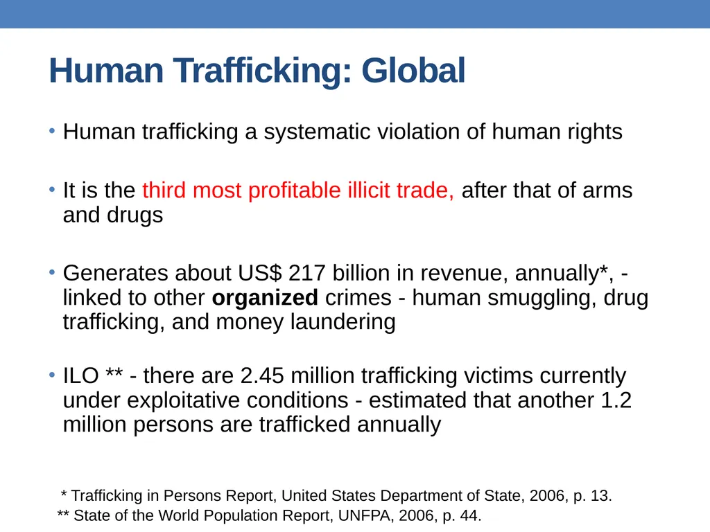 Preventing trafficking in women and girls Anju - slide 4 of 36
