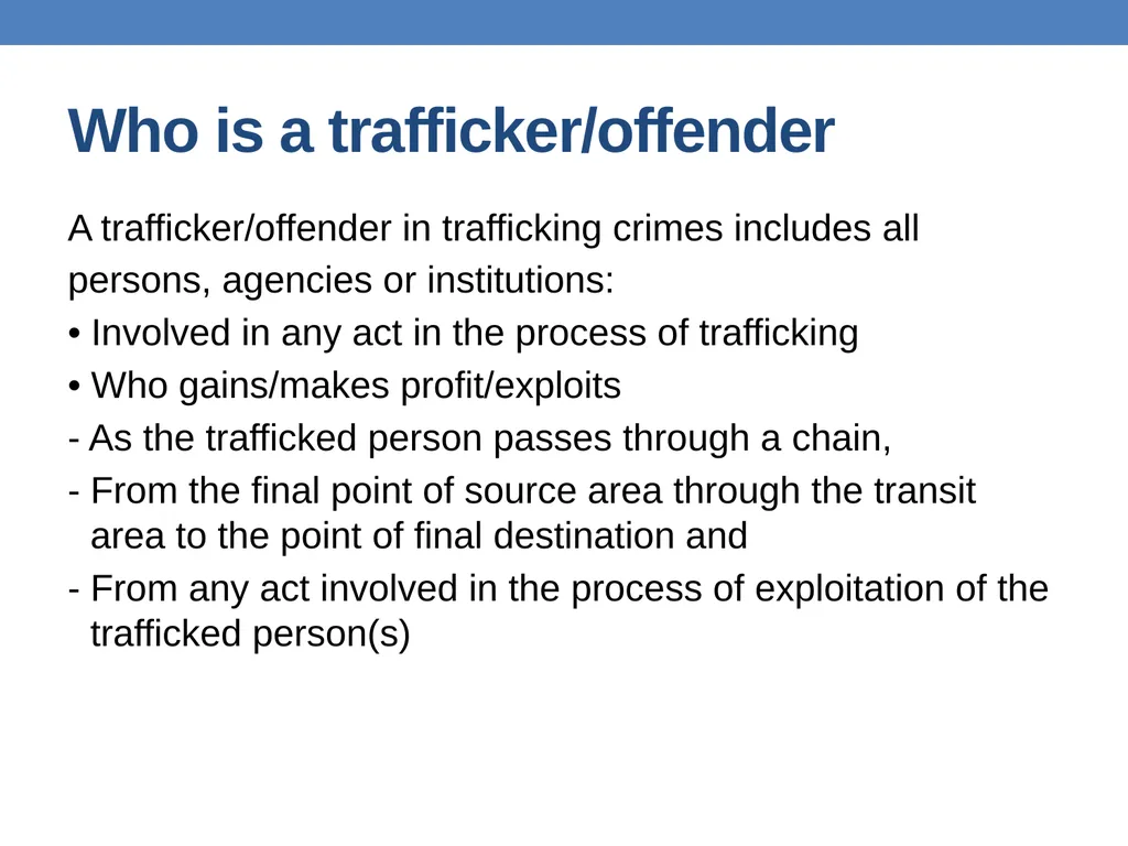 Preventing trafficking in women and girls Anju - slide 17 of 36