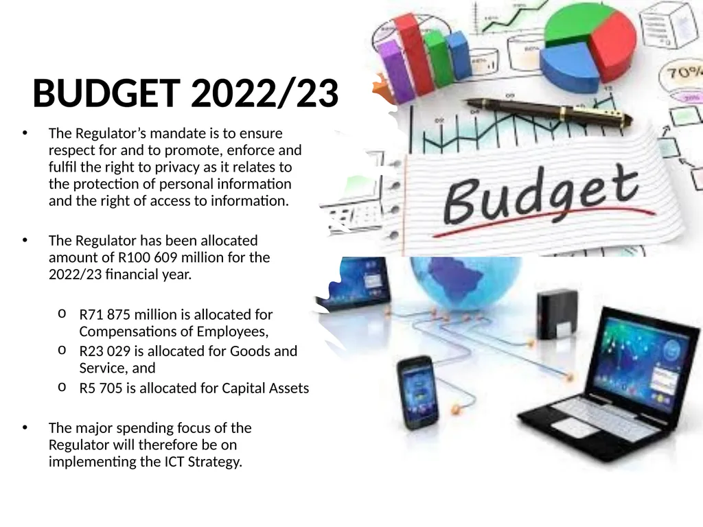 INFORMATION REGULATOR ANNUAL PERFORMANCE PLAN FOR - slide 34 of 42