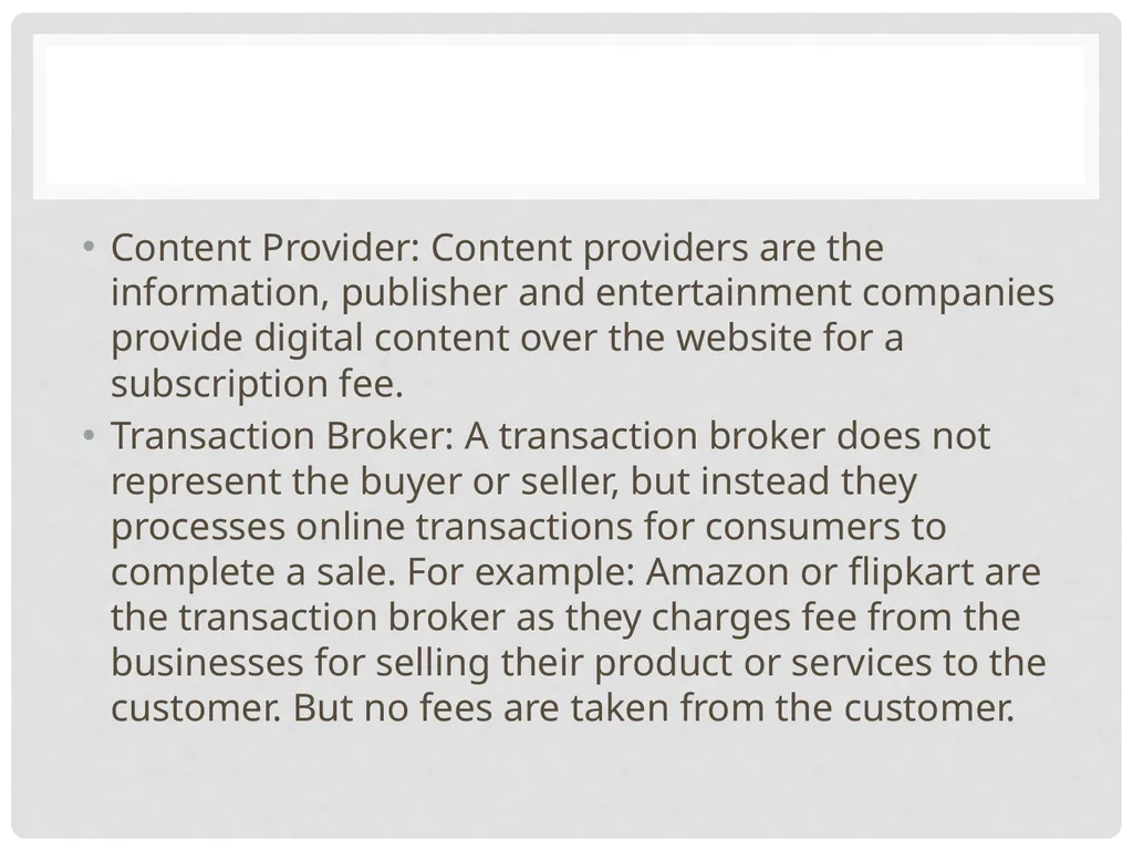 CHAPTER 1 INTRODUCTION E- Commerce Concept and - slide 15 of 15