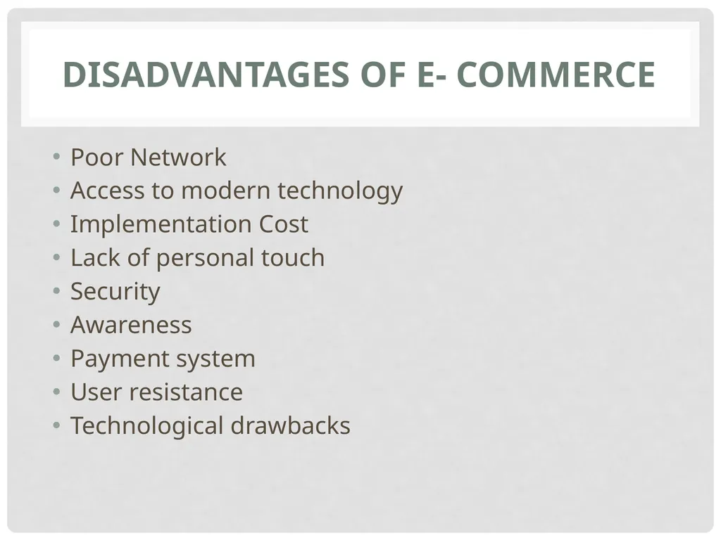 CHAPTER 1 INTRODUCTION E- Commerce Concept and - slide 9 of 15