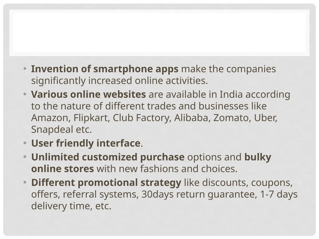 CHAPTER 1 INTRODUCTION E- Commerce Concept and - slide 5 of 15
