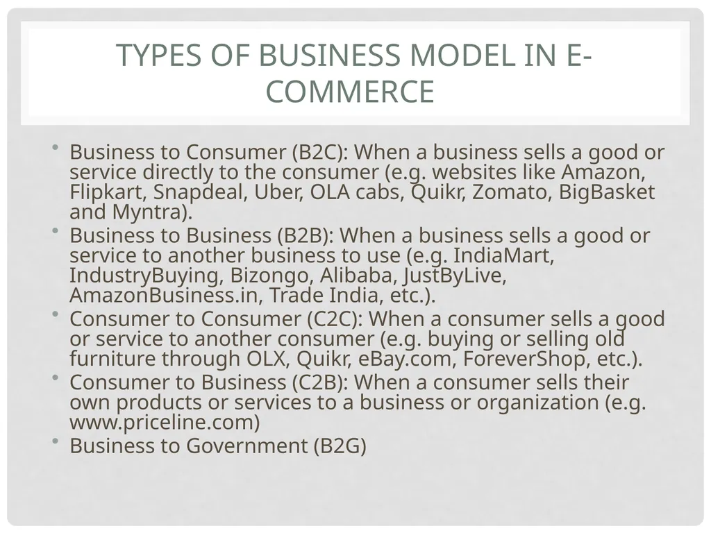 CHAPTER 1 INTRODUCTION E- Commerce Concept and - slide 13 of 15