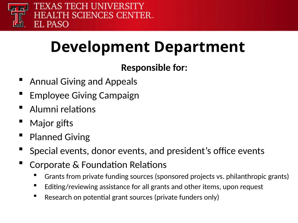 Office of Research Sponsored Programs Our Purpose - slide 23 of 31