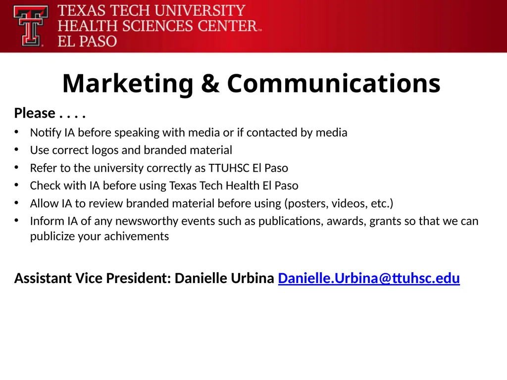 Office of Research Sponsored Programs Our Purpose - slide 22 of 31