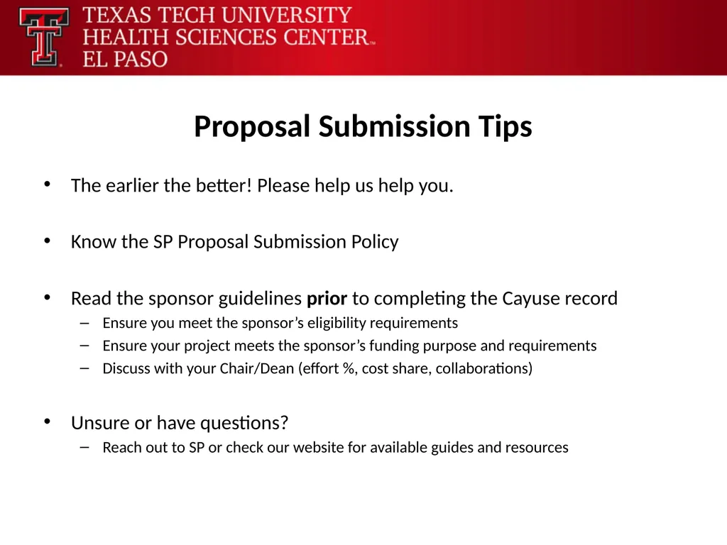 Office of Research Sponsored Programs Our Purpose - slide 14 of 31