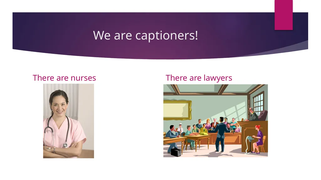 Captioning: A New World PRESENTED BY: cart - slide 13 of 37