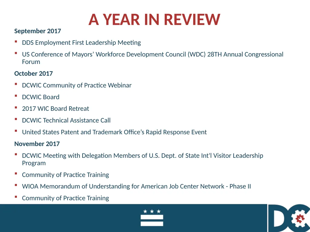 QUARTERLY BOARD MEETING January 22, 2018 CALL TO - slide 24 of 39