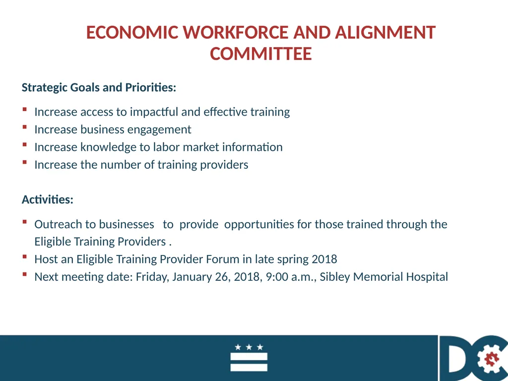 QUARTERLY BOARD MEETING January 22, 2018 CALL TO - slide 35 of 39