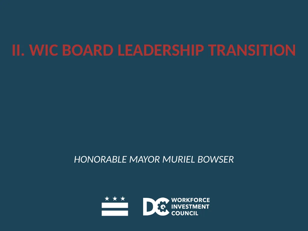 QUARTERLY BOARD MEETING January 22, 2018 CALL TO - slide 4 of 39