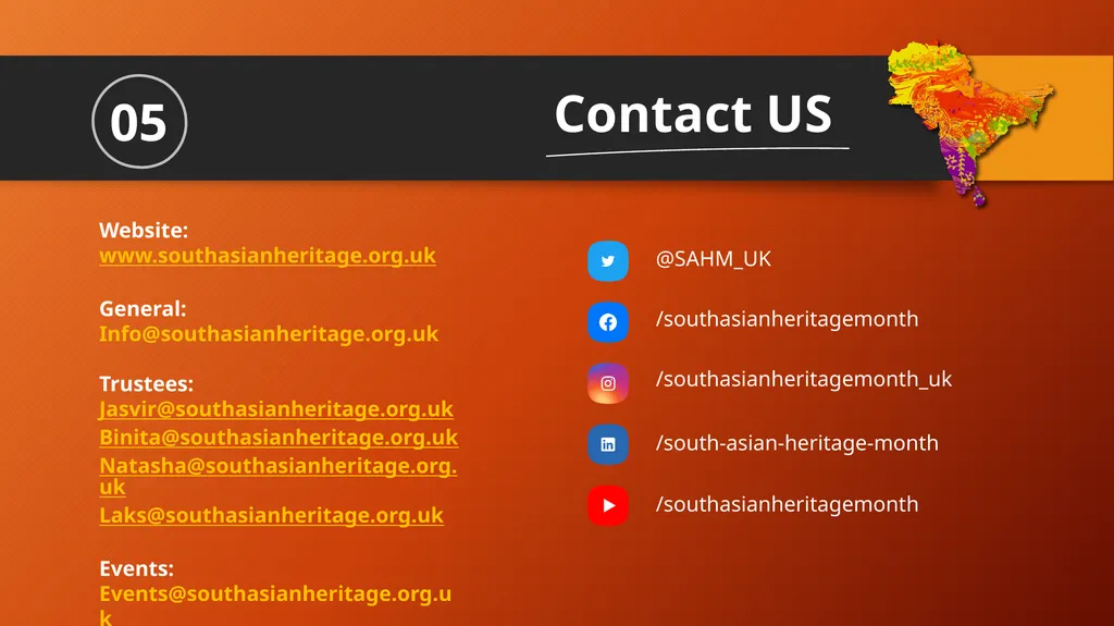 South Asian Heritage Month Sponsors Toolkit 2023 - slide 15 of 15