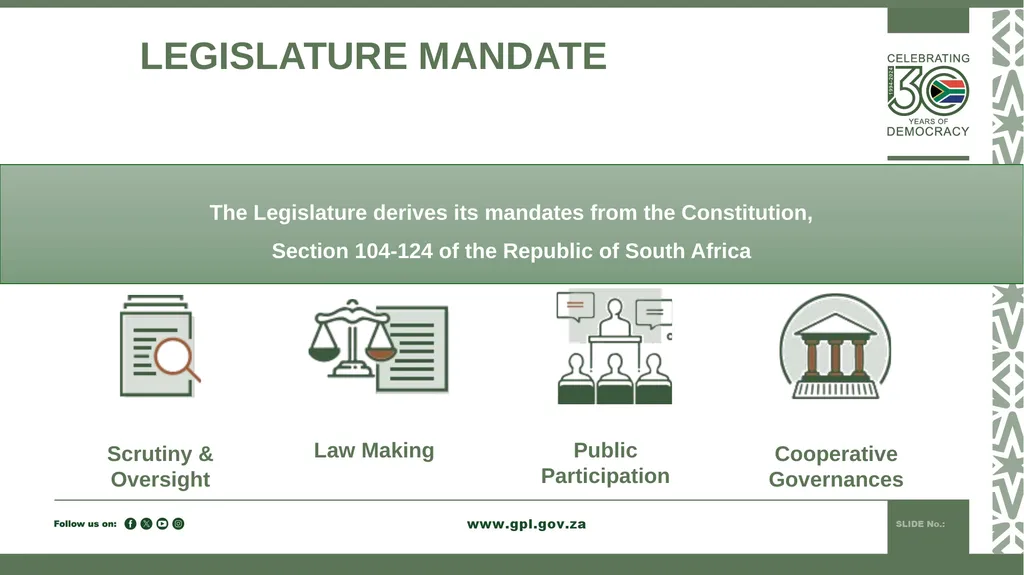 PUBLIC PARTICIPATION MANDATE INDUCTION TO 7TH - slide 4 of 23