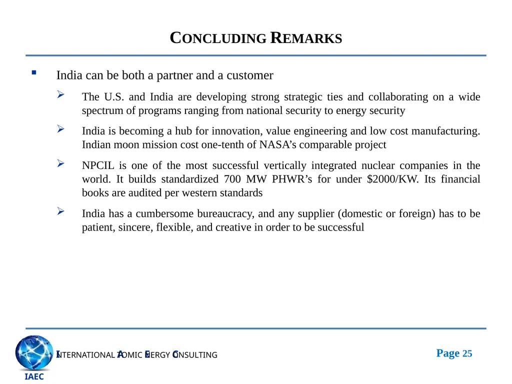 Getting With It: Putting Momentum Behind the U.S. - slide 25 of 26