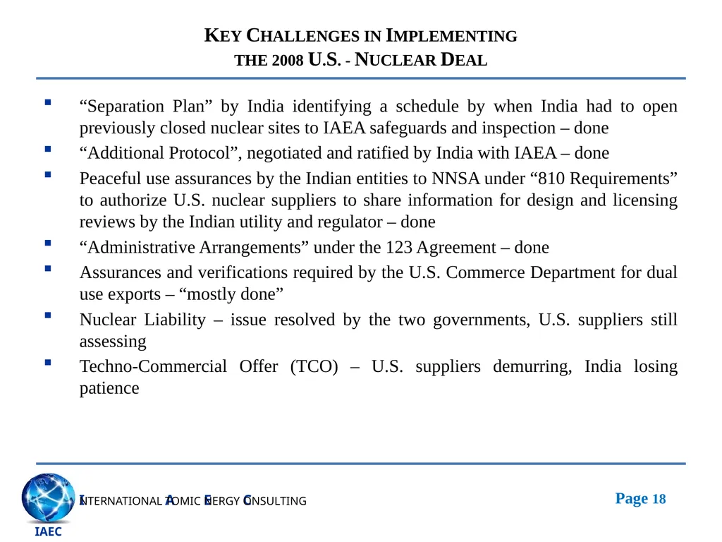 Getting With It: Putting Momentum Behind the U.S. - slide 18 of 26