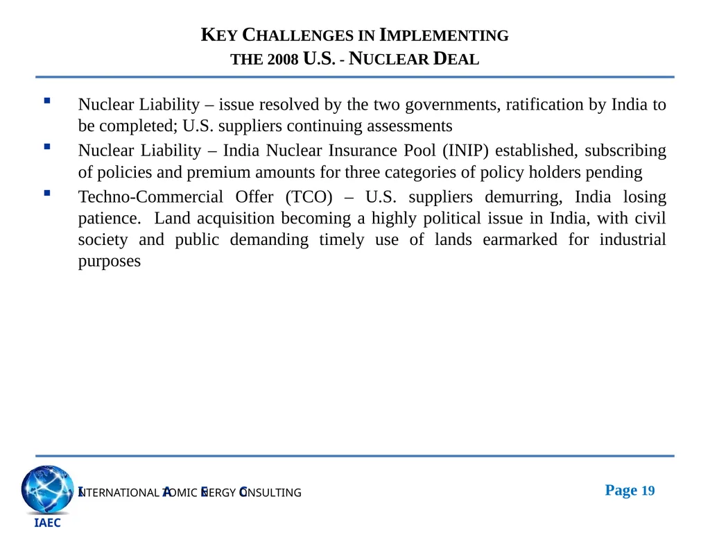 Getting With It: Putting Momentum Behind the U.S. - slide 19 of 26
