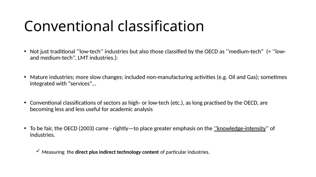 Innovation in Low and Medium Technology (LMT) - slide 4 of 40