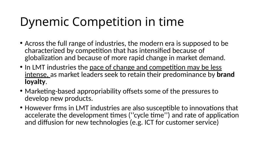 Innovation in Low and Medium Technology (LMT) - slide 36 of 40