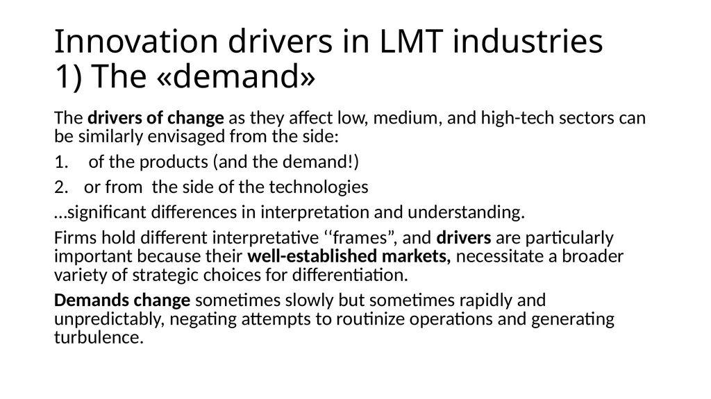 Innovation in Low and Medium Technology (LMT) - slide 7 of 40