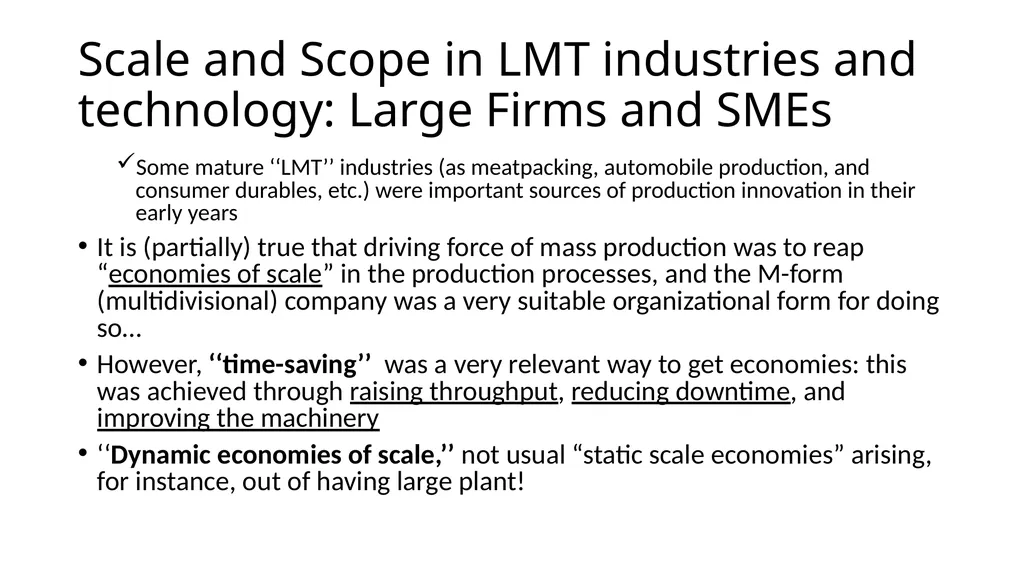 Innovation in Low and Medium Technology (LMT) - slide 25 of 40