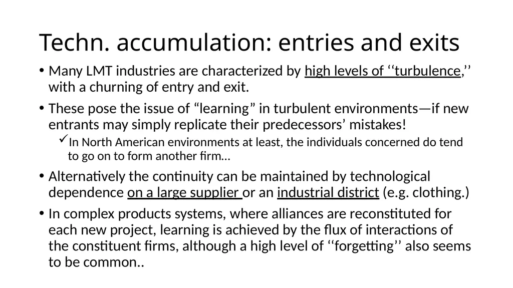 Innovation in Low and Medium Technology (LMT) - slide 34 of 40