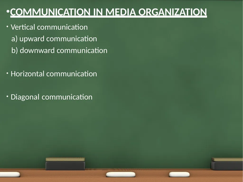 Media organization • • • Unit I Media Organization - slide 26 of 73