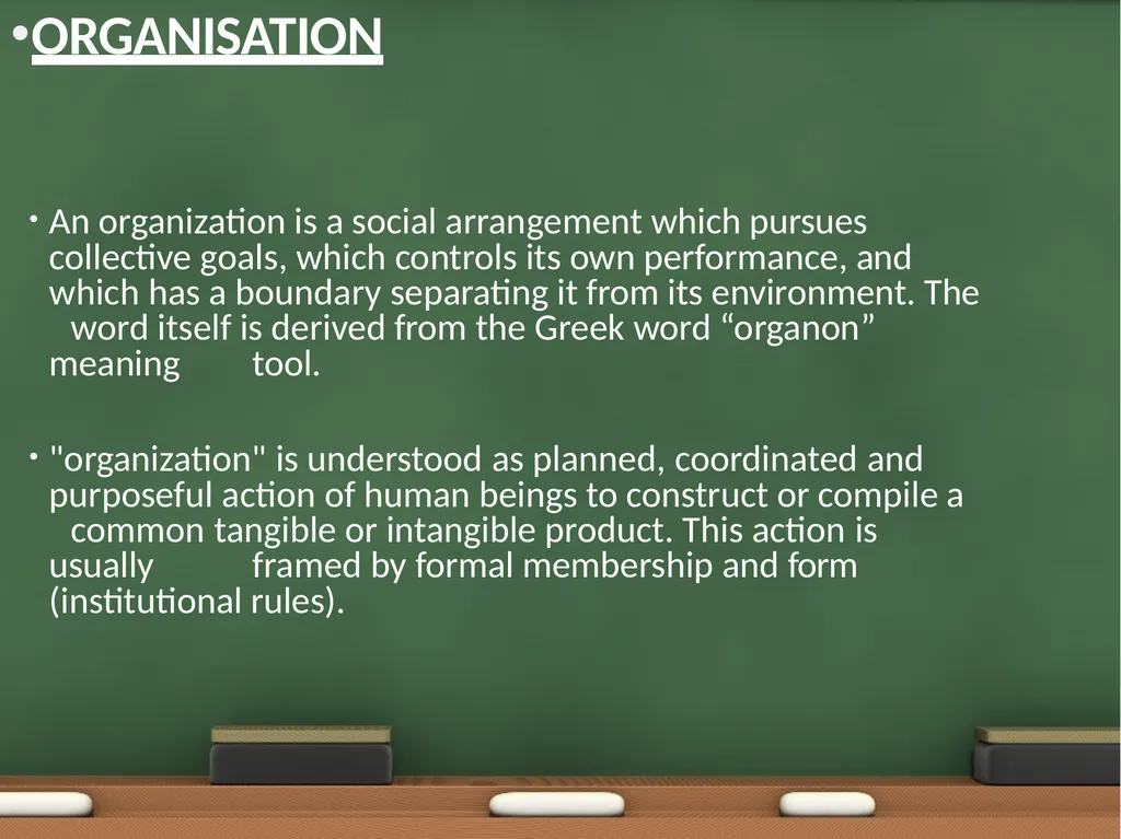 Media organization • • • Unit I Media Organization - slide 5 of 73