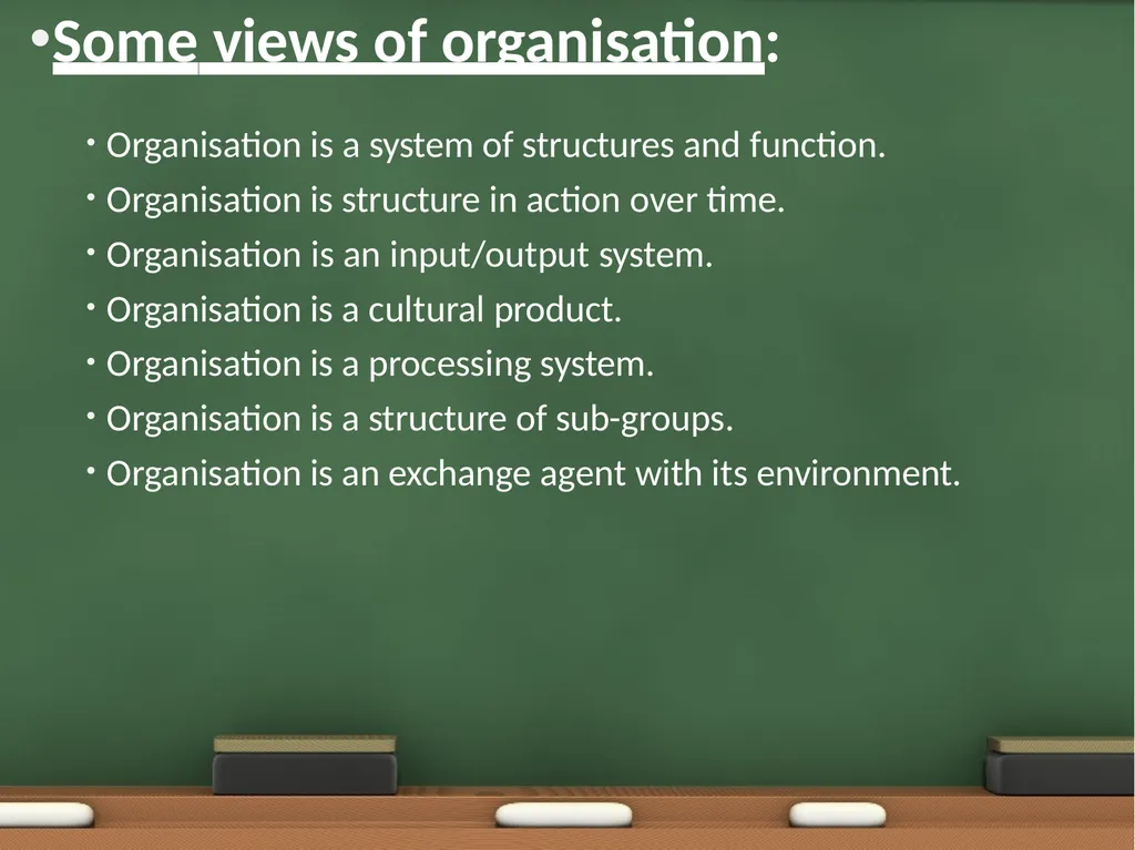 Media organization • • • Unit I Media Organization - slide 6 of 73