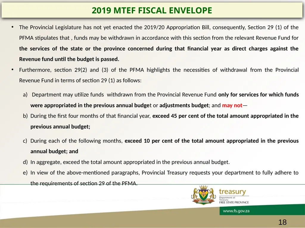 CHIEF FINANCIAL OFFICER’s FORUM PRESENTATION - slide 18 of 24