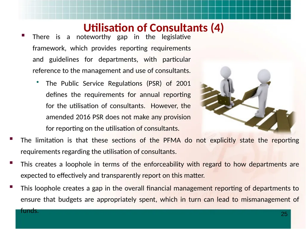 PRESENTATION TO THE STANDING COMMITTEE ON - slide 25 of 68