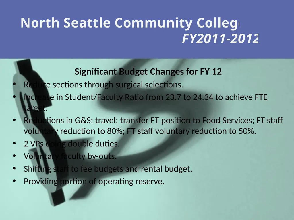 Presented Wednesday, June 8, 2011 South Seattle - slide 44 of 51