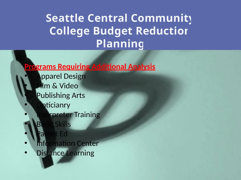 Presented Wednesday, June 8, 2011 South Seattle - slide 37 of 51