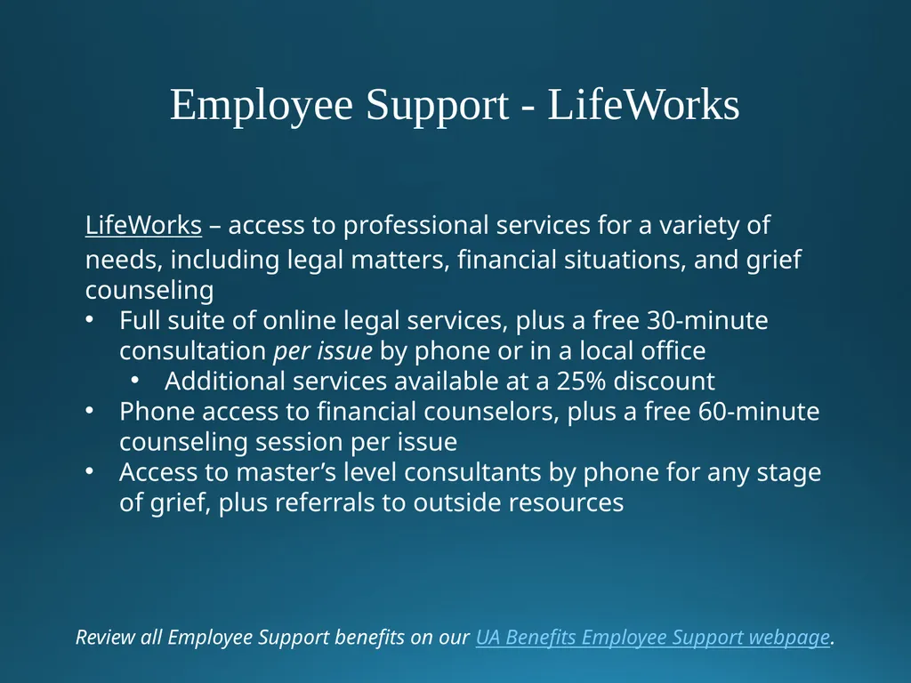 Welcome to University of Alaska! Benefits Overview - slide 78 of 87