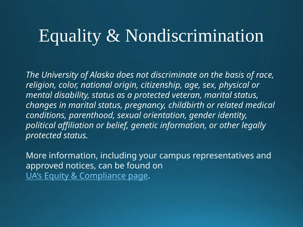 Welcome to University of Alaska! Benefits Overview - slide 5 of 87