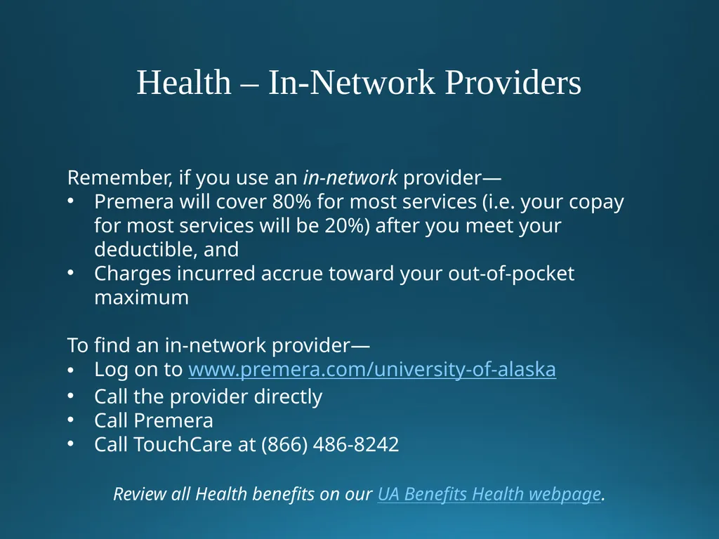 Welcome to University of Alaska! Benefits Overview - slide 25 of 87