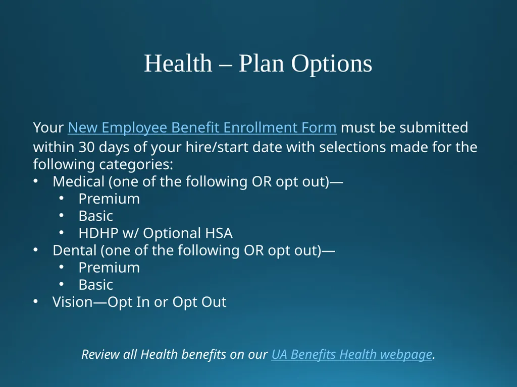 Welcome to University of Alaska! Benefits Overview - slide 21 of 87