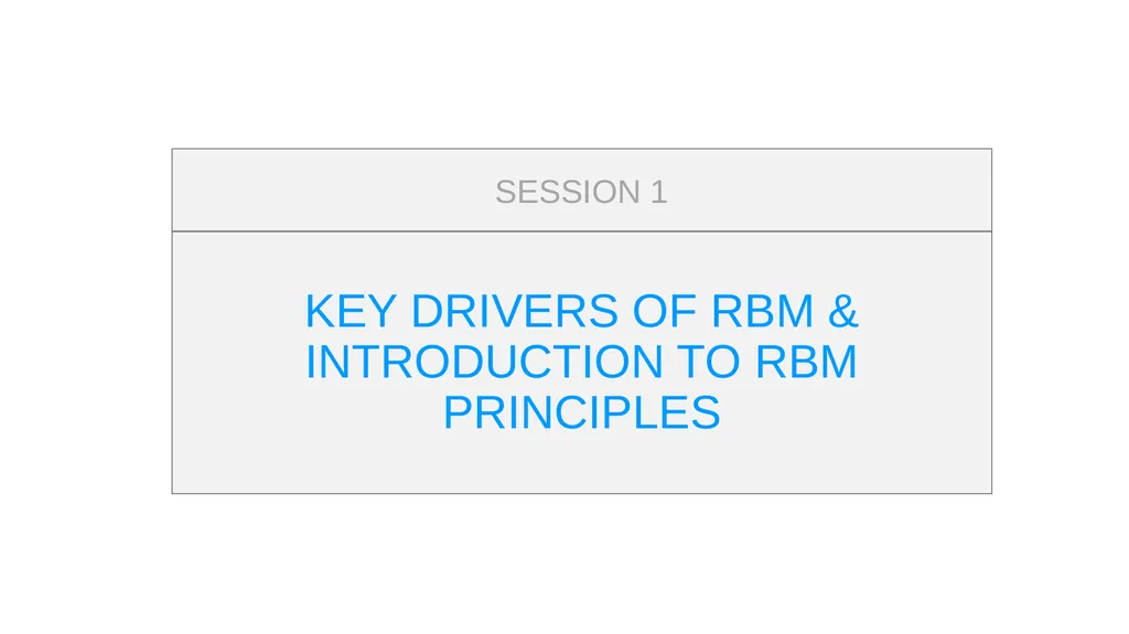 ESA REGIONAL OFFICE Result-Based Management - slide 4 of 101
