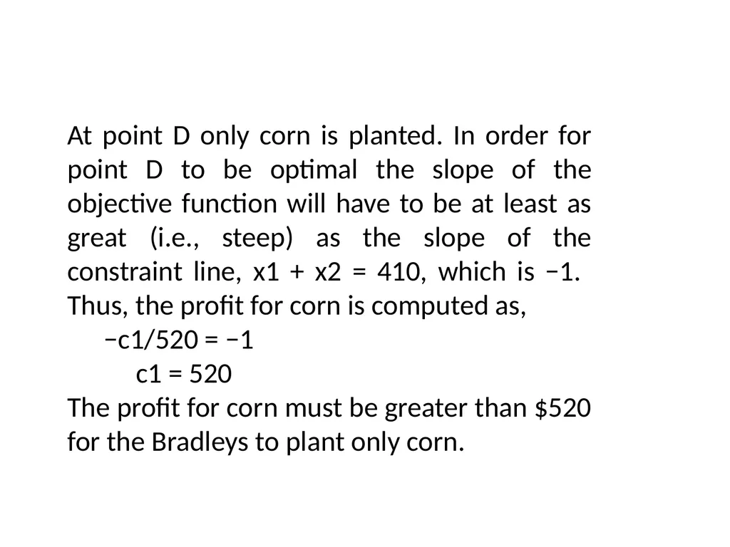 BA250 MANAGEMENT SCIENCE EXAMPLE PROBLEMS CHAPTER - slide 5 of 12