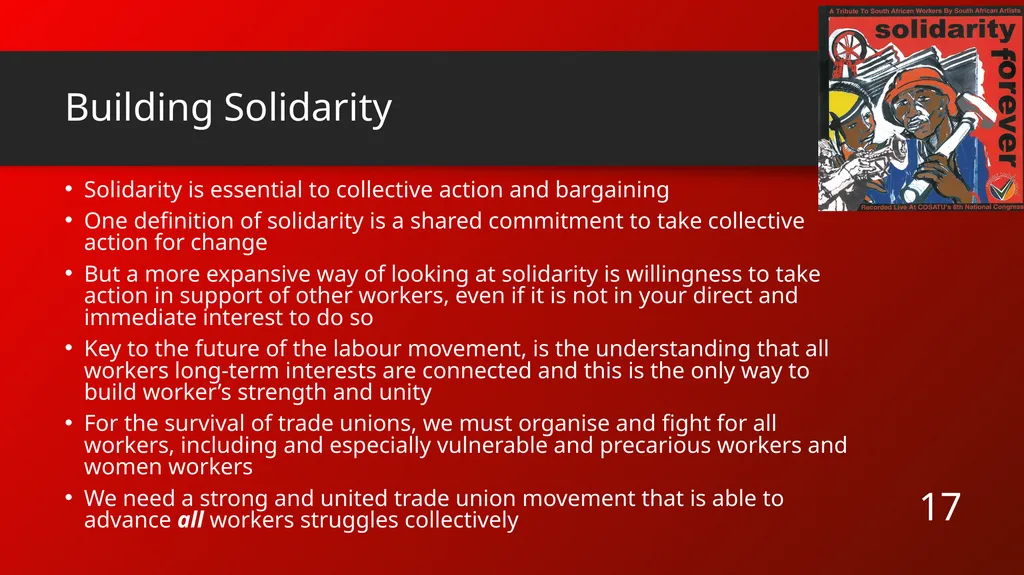 Gender Equity and Collective Bargaining Why Gender - slide 17 of 17