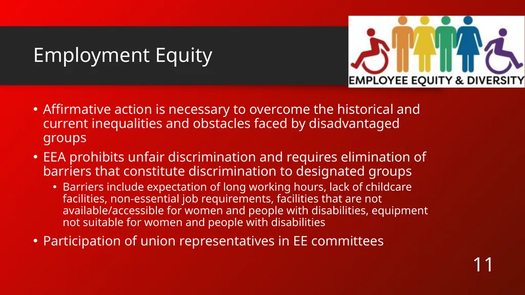Gender Equity and Collective Bargaining Why Gender - slide 11 of 17