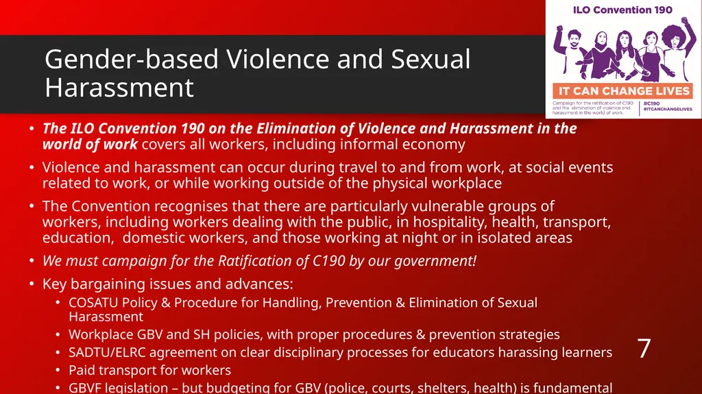 Gender Equity and Collective Bargaining Why Gender - slide 7 of 17