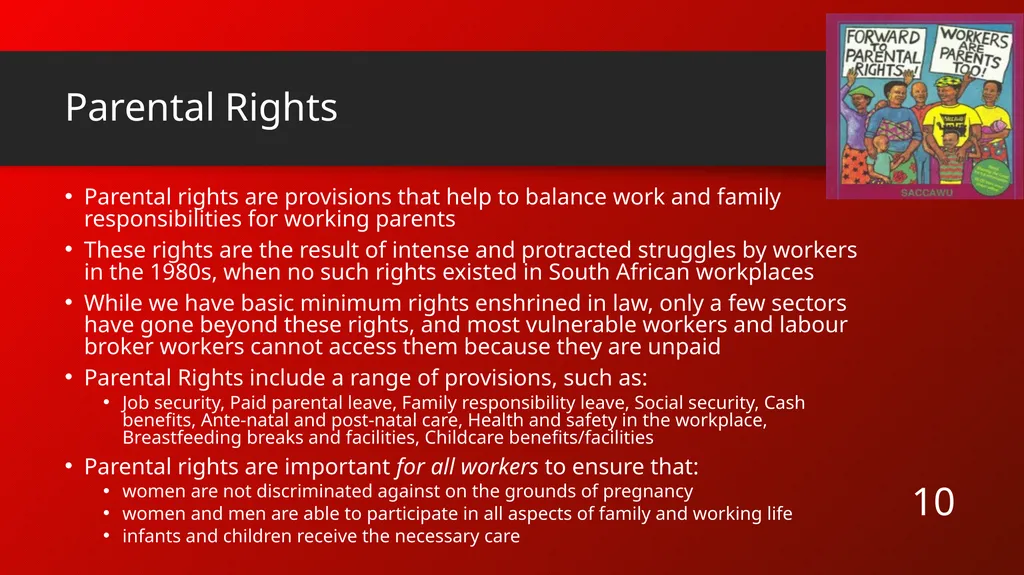 Gender Equity and Collective Bargaining Why Gender - slide 10 of 17