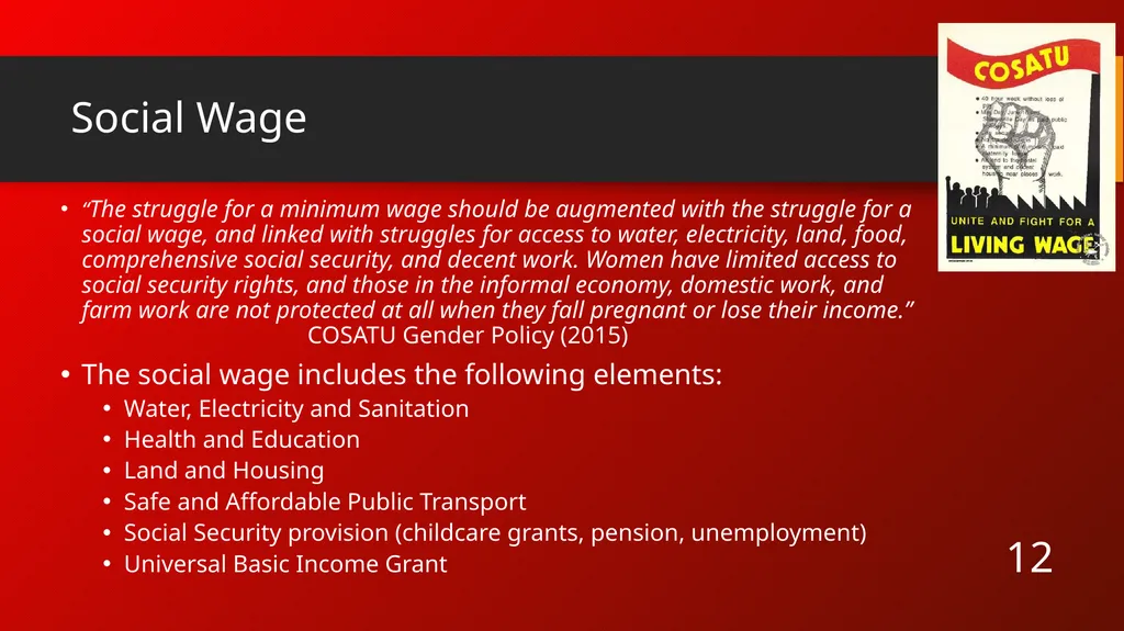 Gender Equity and Collective Bargaining Why Gender - slide 12 of 17