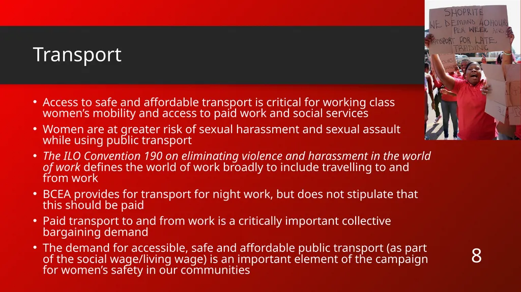 Gender Equity and Collective Bargaining Why Gender - slide 8 of 17