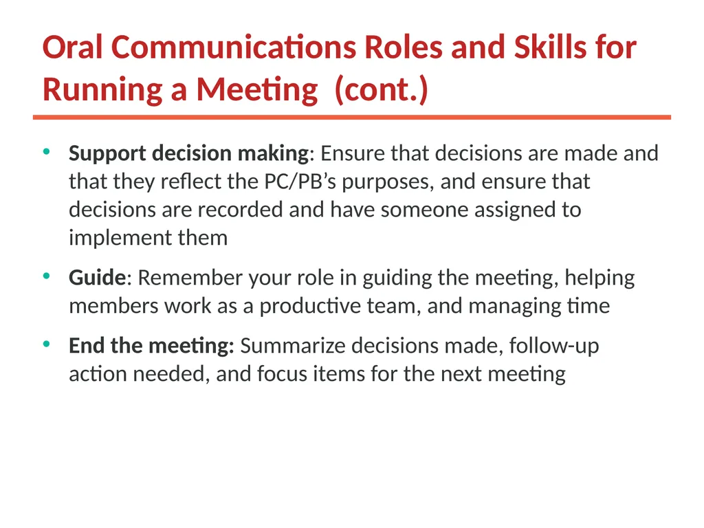 Working Together: Effective Committees and PC/PB - slide 23 of 36