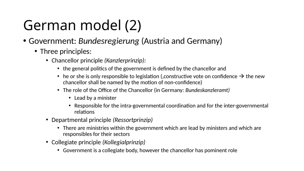Introduction to Comparative Administrative Law - slide 41 of 83