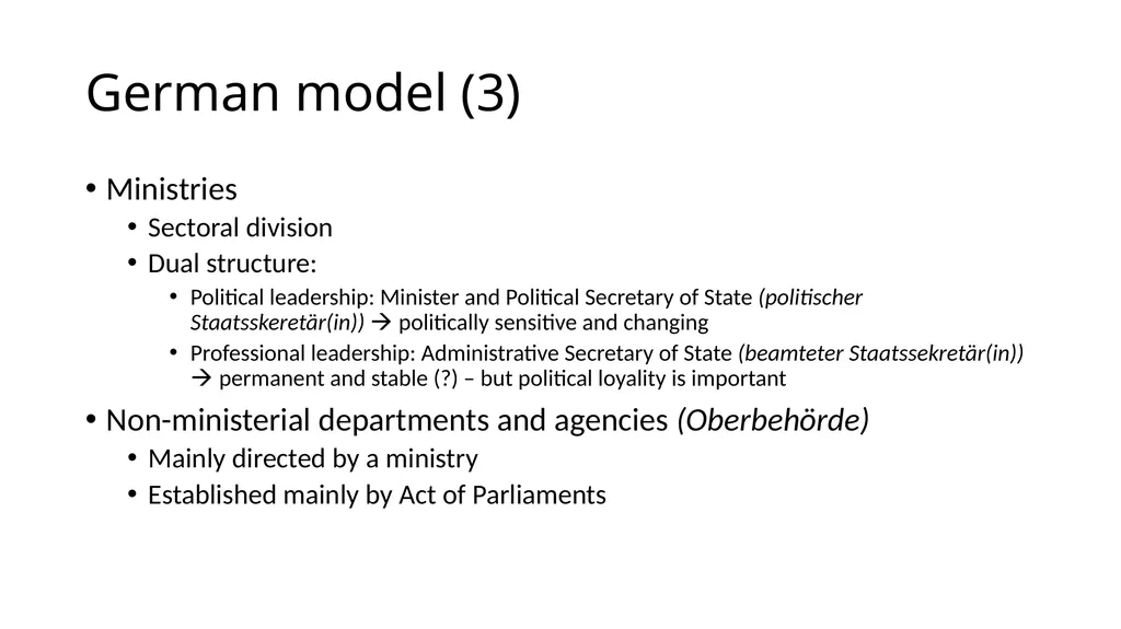 Introduction to Comparative Administrative Law - slide 42 of 83