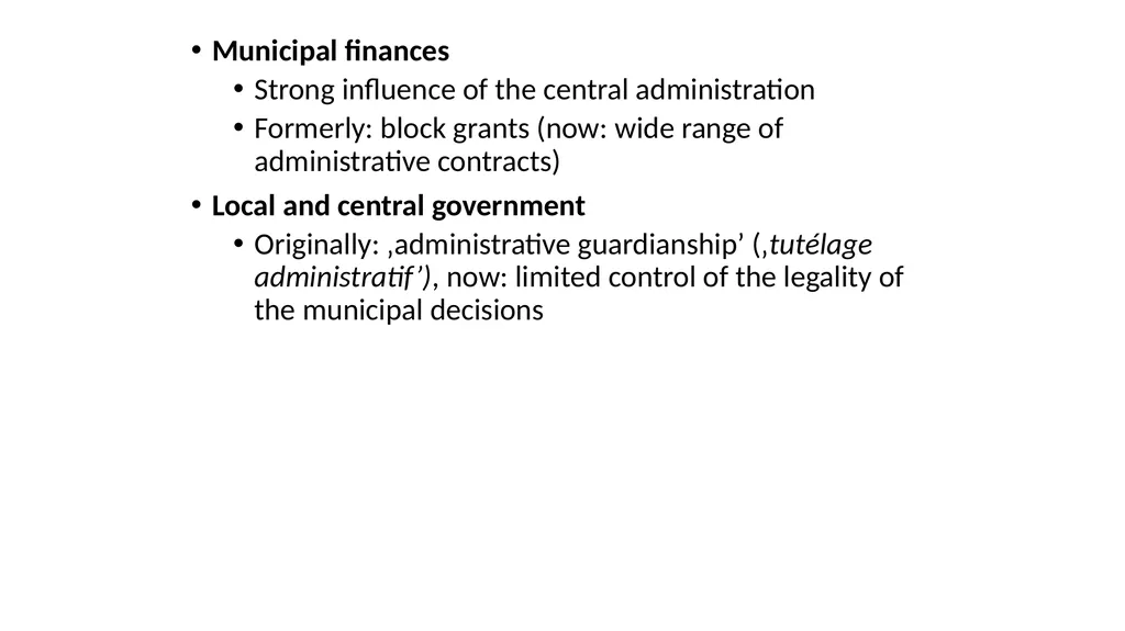 Introduction to Comparative Administrative Law - slide 73 of 83